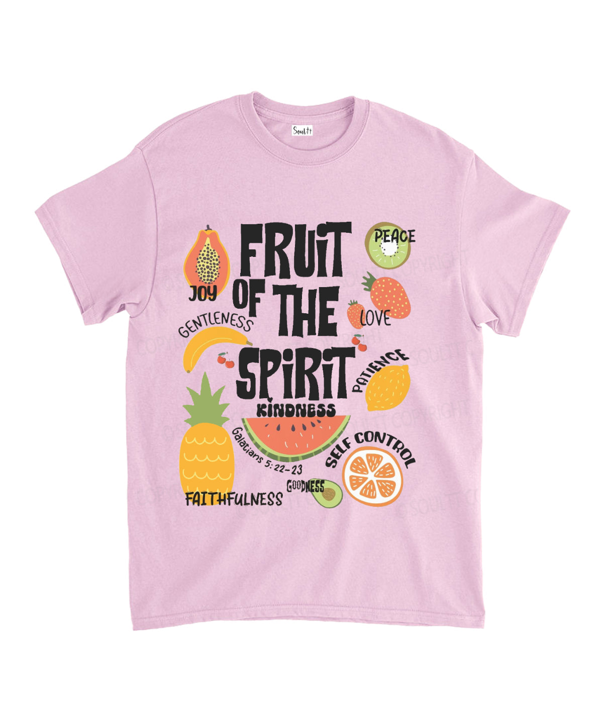 Fruit of the Spirit Unisex Cotton Christian T-Shirt