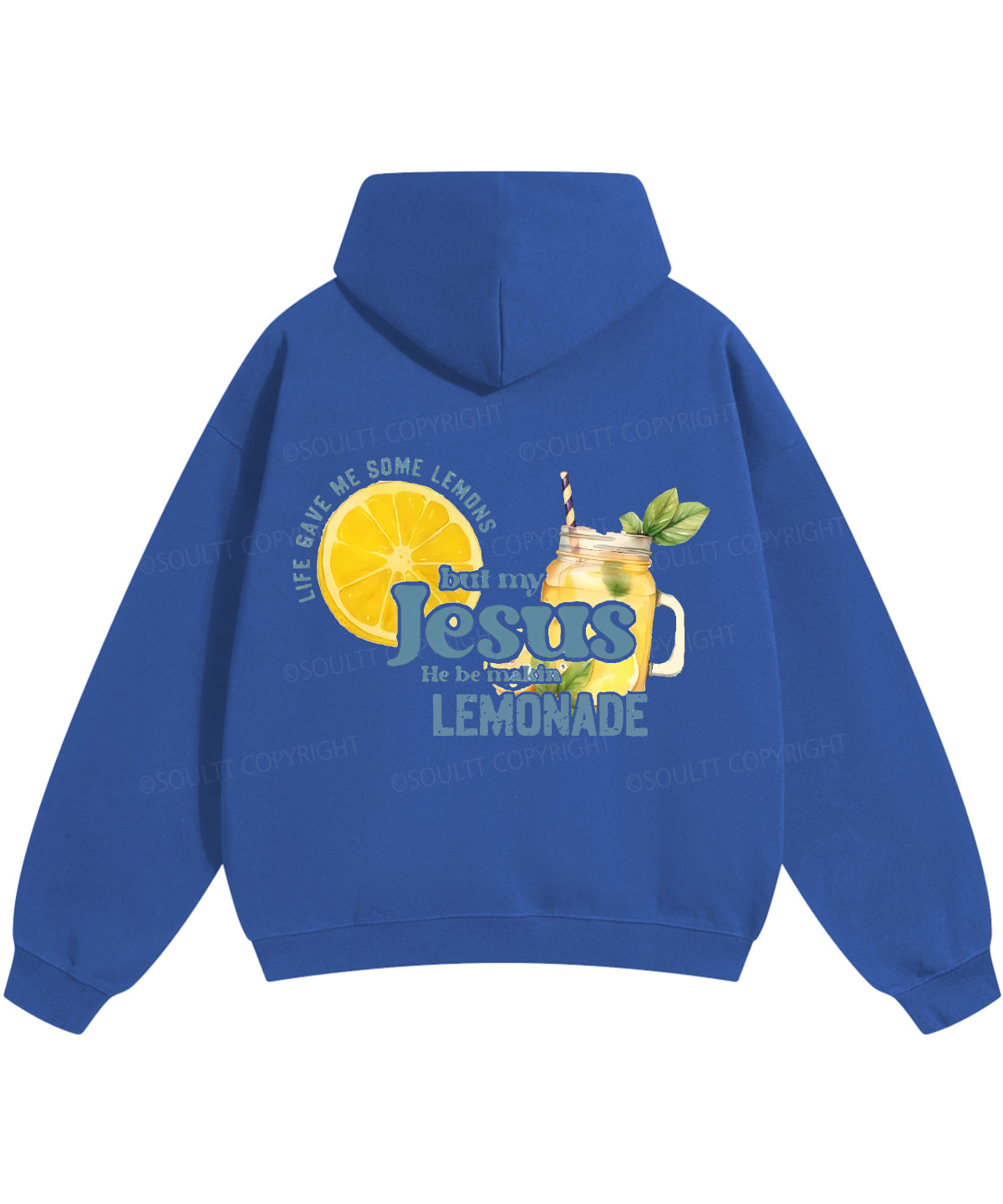 Life Gave Me Some Lemons Double Sided Christian Hoodie