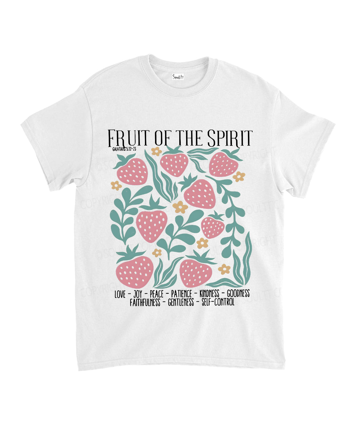 Fruit of the Spirit Unisex Cotton Christian T-Shirt