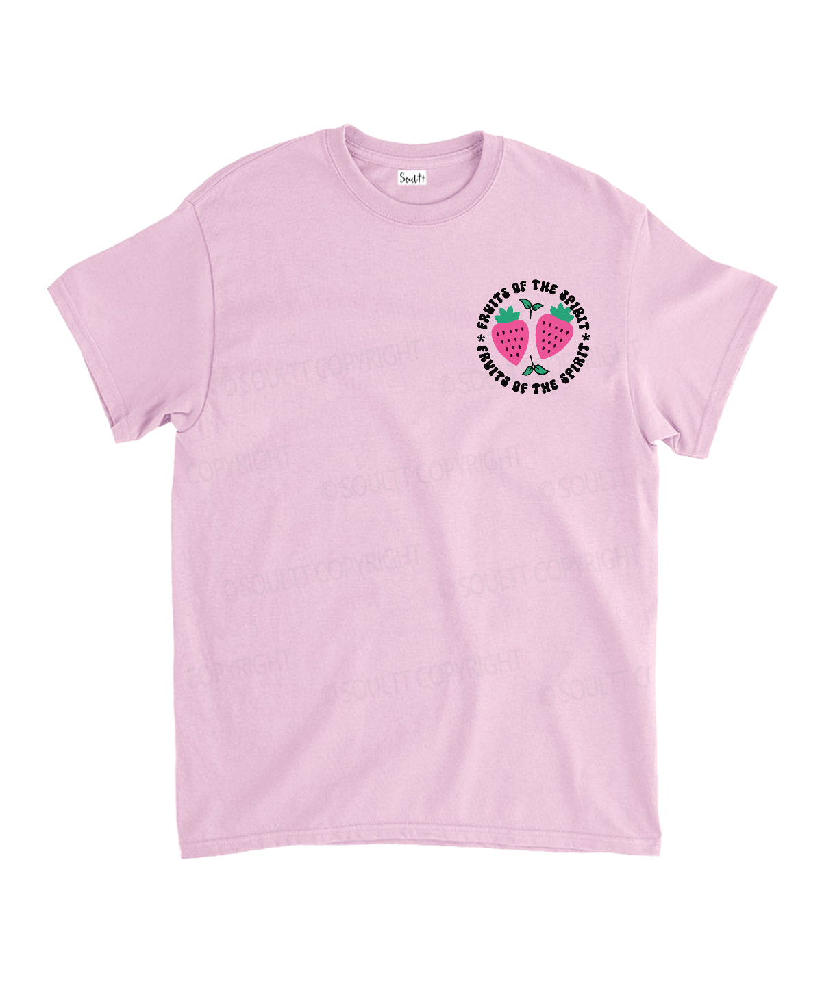 Fruits of the Spirit Double Sided Unisex Cotton Christian T-Shirt