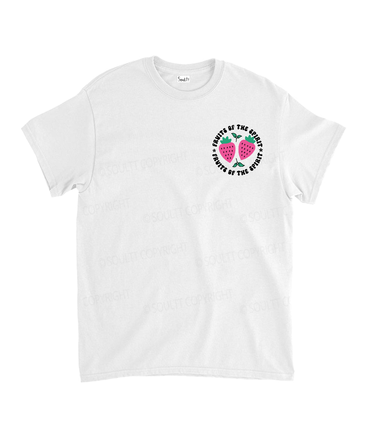 Fruits of the Spirit Double Sided Unisex Cotton Christian T-Shirt