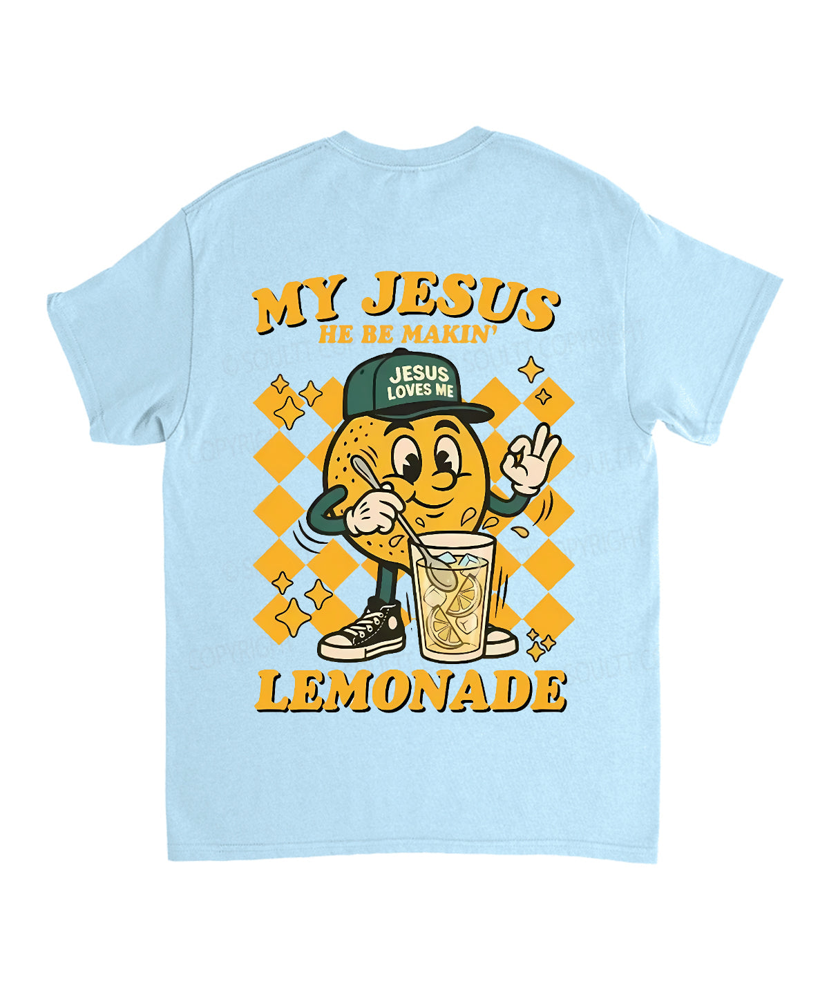 Life Gave Me Some Lemons Double Sided Unisex Cotton Christian T-Shirt