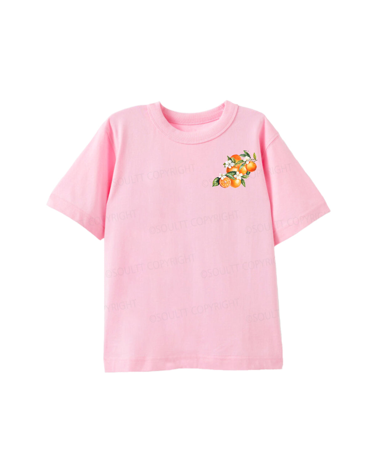 Kids Fruit Of The Spirit Double Sided Cotton Christian T-shirt