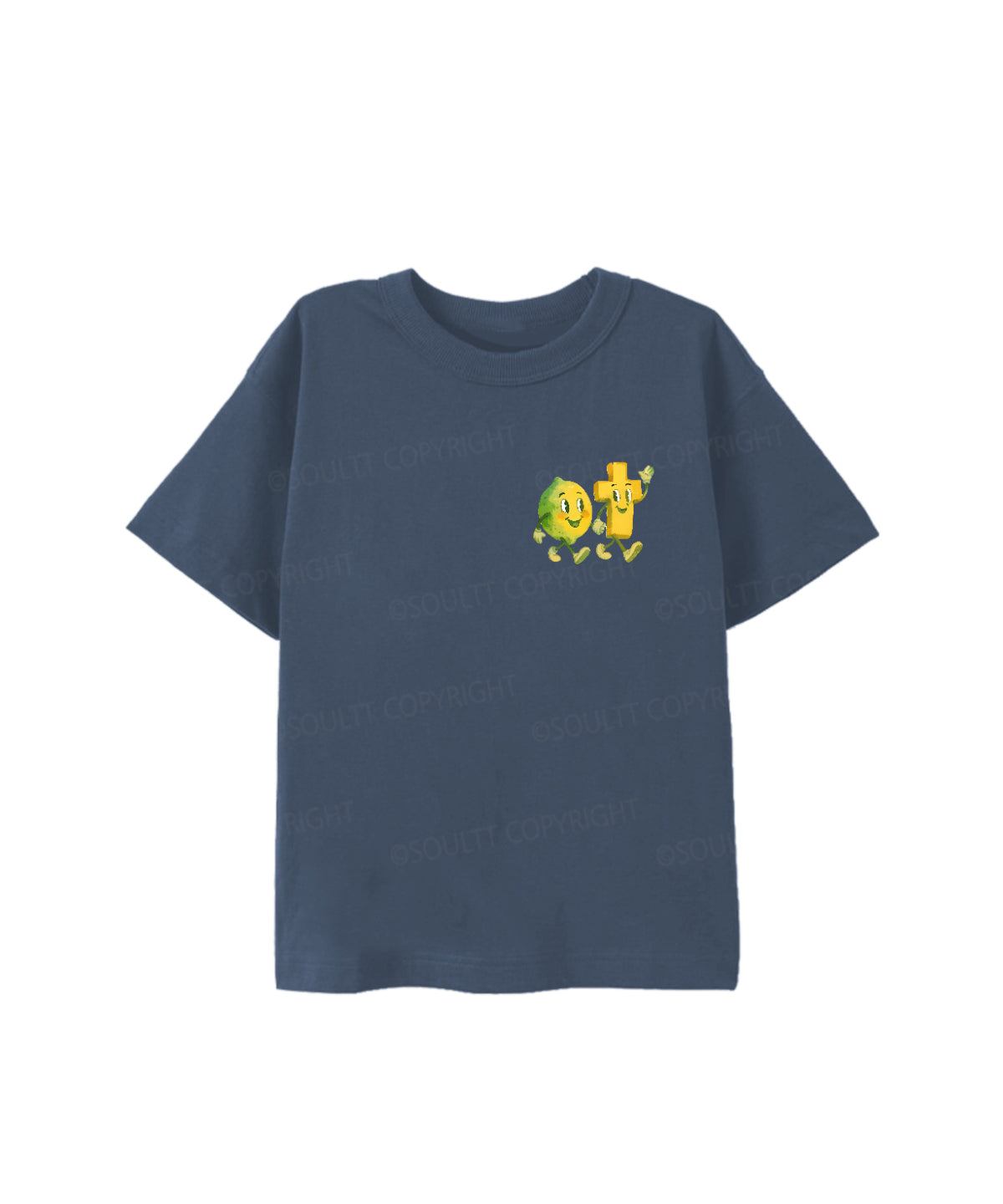 Kids Life Gave Me Some Lemons Double Sided Cotton Christian T-shirt
