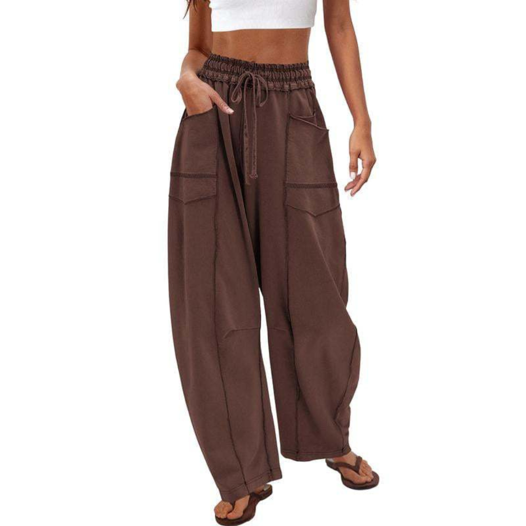 Comfy Baggy Leg Lounge Trousers