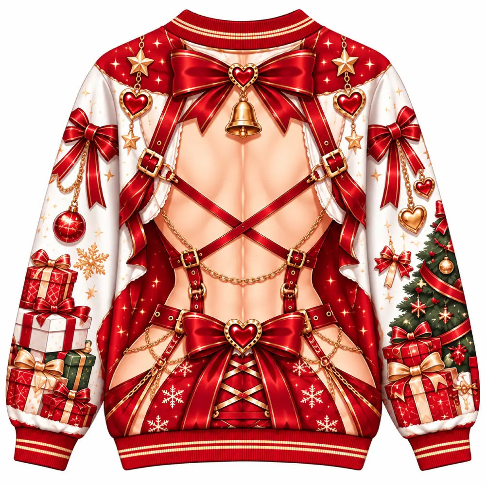 Kawaii Christmas Gift Illusion Sweatshirt