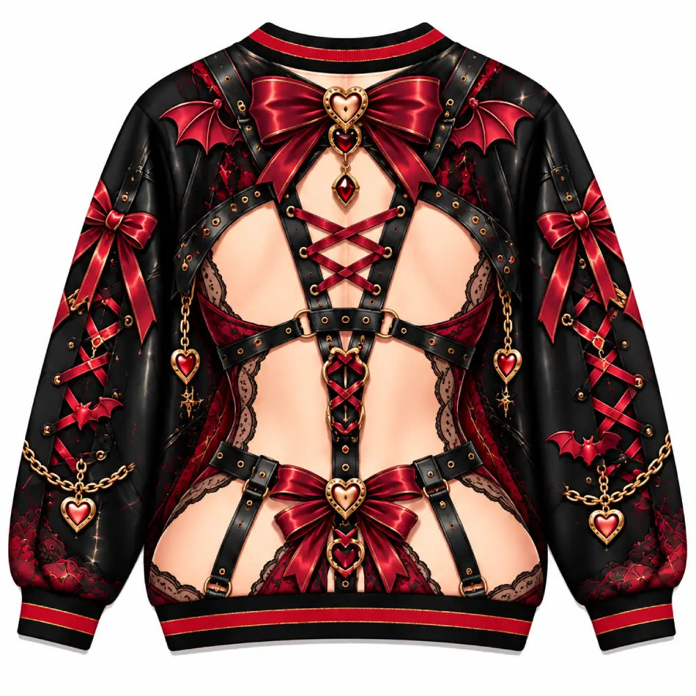 Dark Gothic Christmas Illusion Sweatshirt