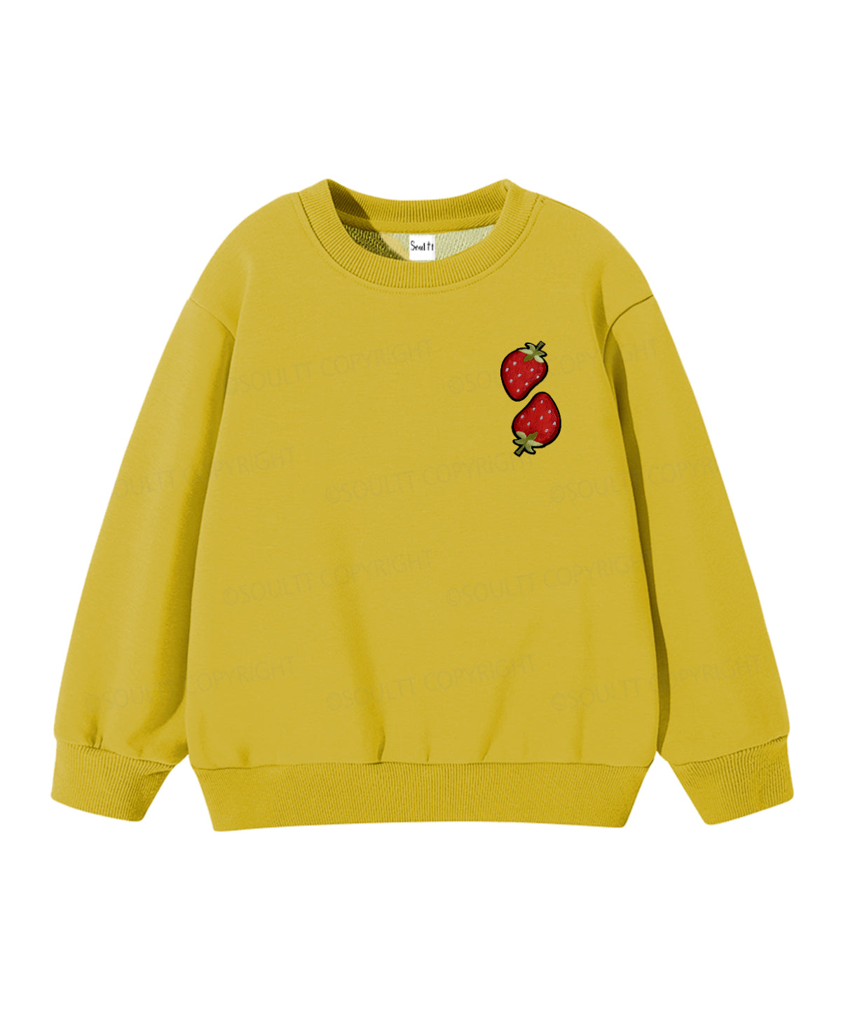 Kids Fruit Of The Spirit Double Sided Christian Sweatshirt