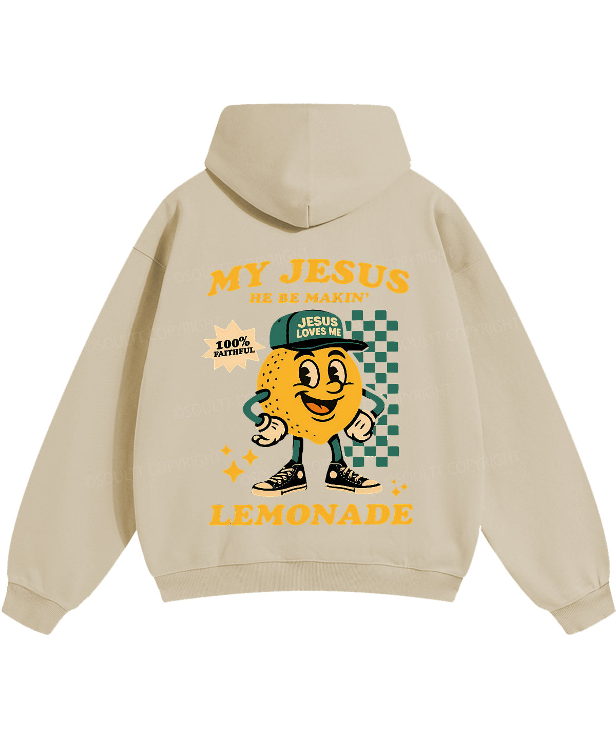 Life Gave Me Some Lemons Double Sided Christian Hoodie