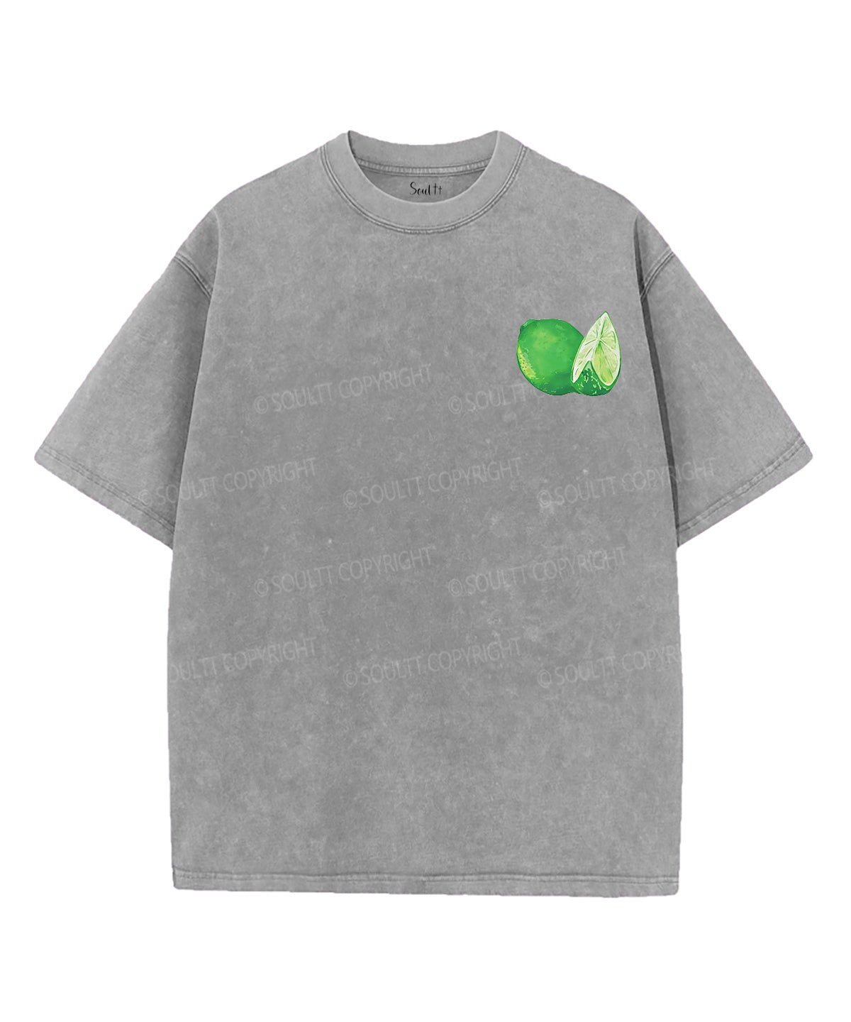 Fruit Of The Spirit Double Sided Unisex Washed Christian T-shirt