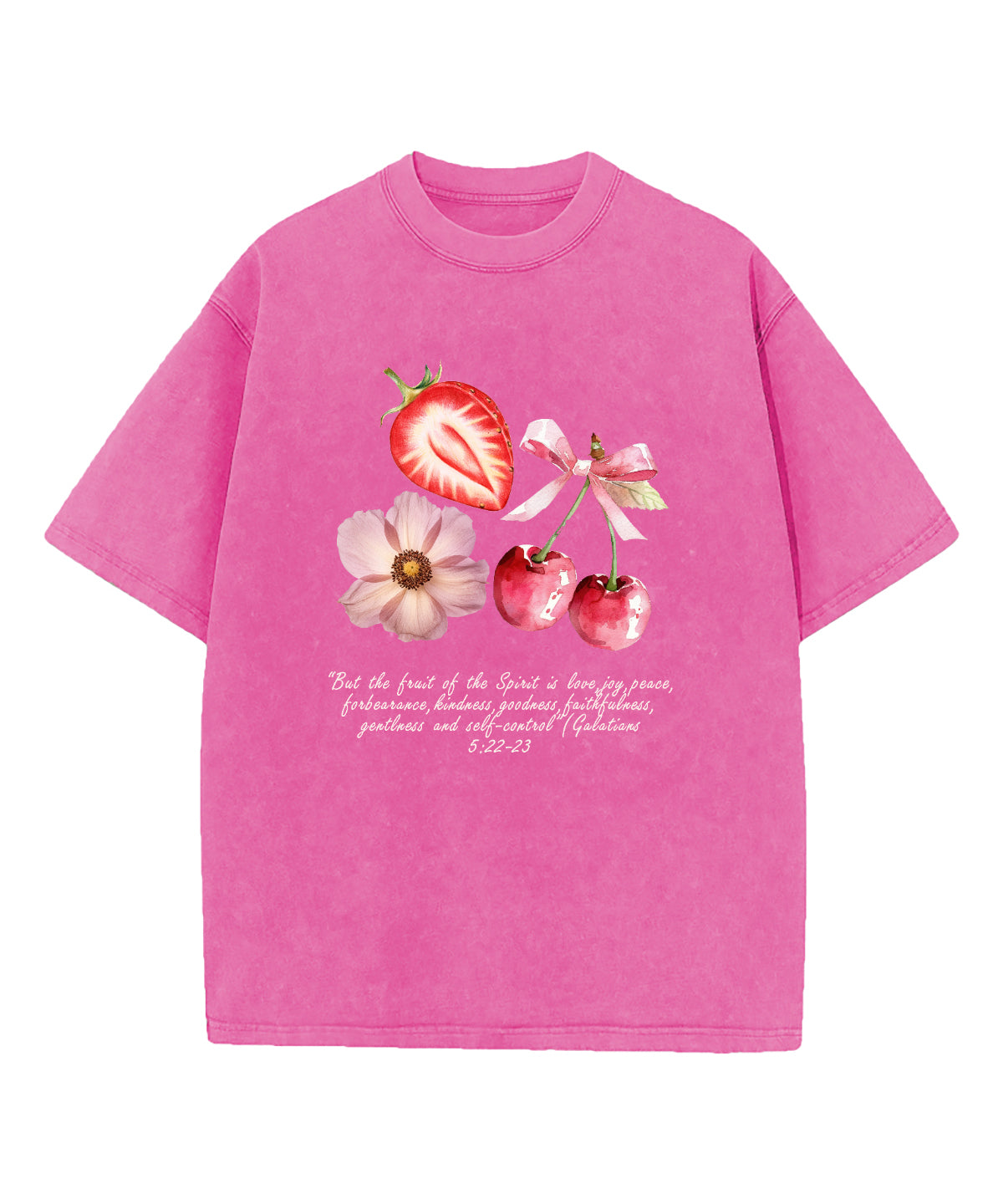 The Fruit Of The Spirit Washed Christian T-shirt