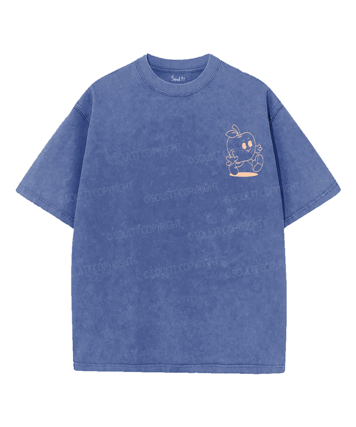 Fruit Of The Spirit Double Sided Unisex Washed Christian T-shirt