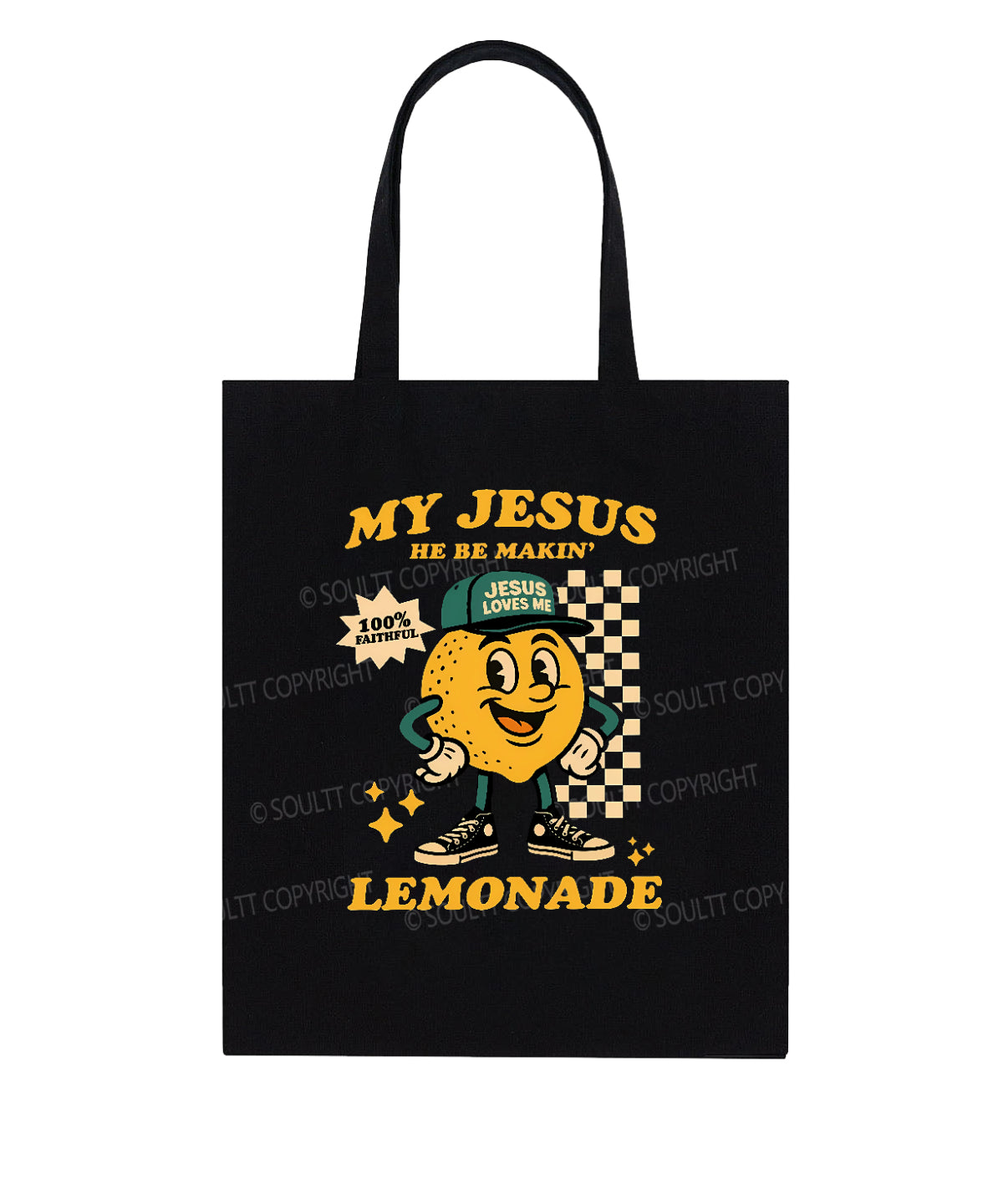 Life Gave Me Some Lemons Christian Tote Bag