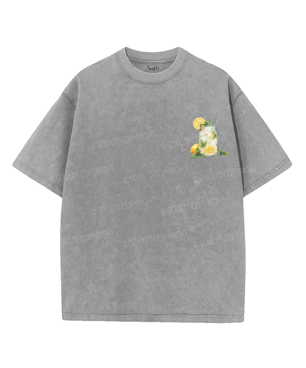 Life Gave Me Some Lemons Double Sided Unisex Washed Christian T-shirt