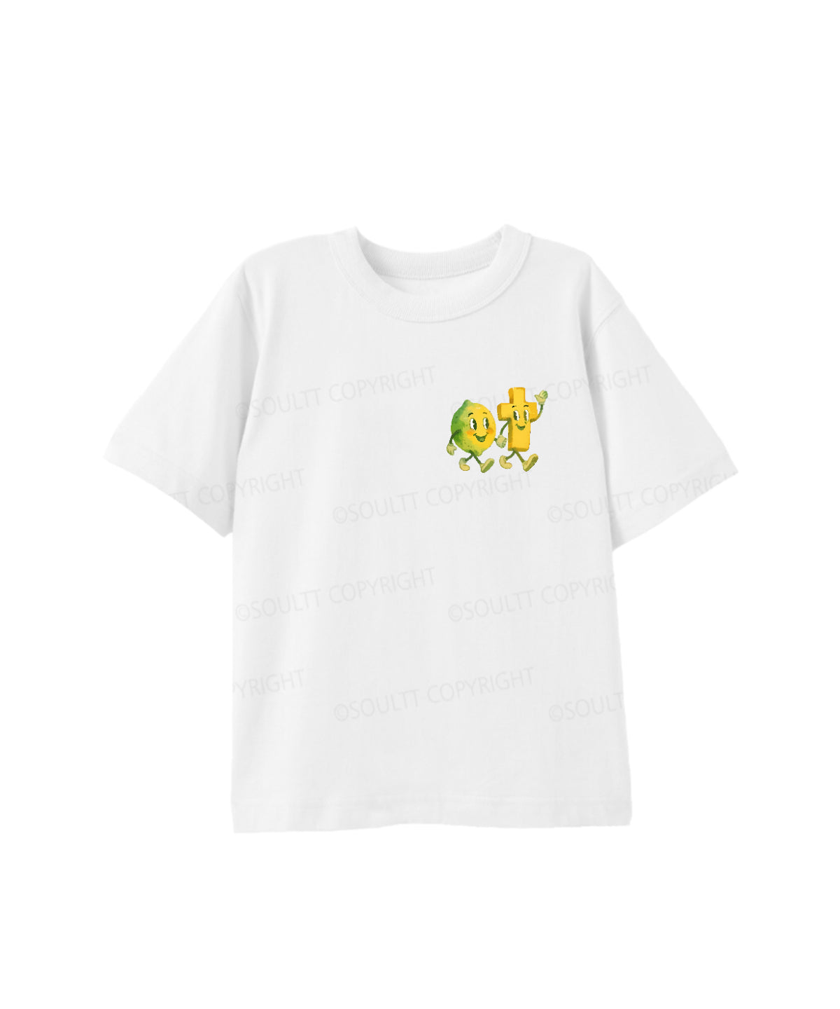 Kids Life Gave Me Some Lemons Double Sided Cotton Christian T-shirt