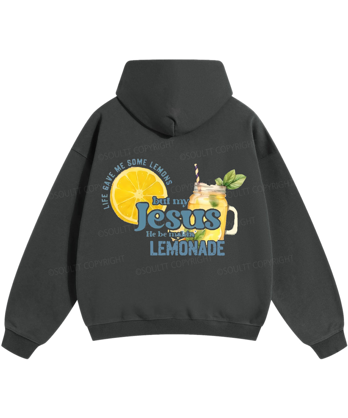 Life Gave Me Some Lemons Double Sided Christian Hoodie