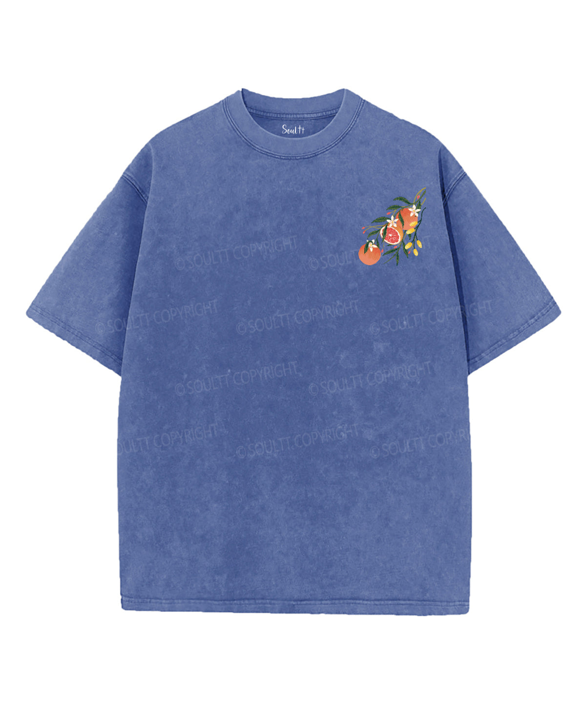 The Fruit Of The Spirit Double Sided Unisex Washed Christian T-shirt