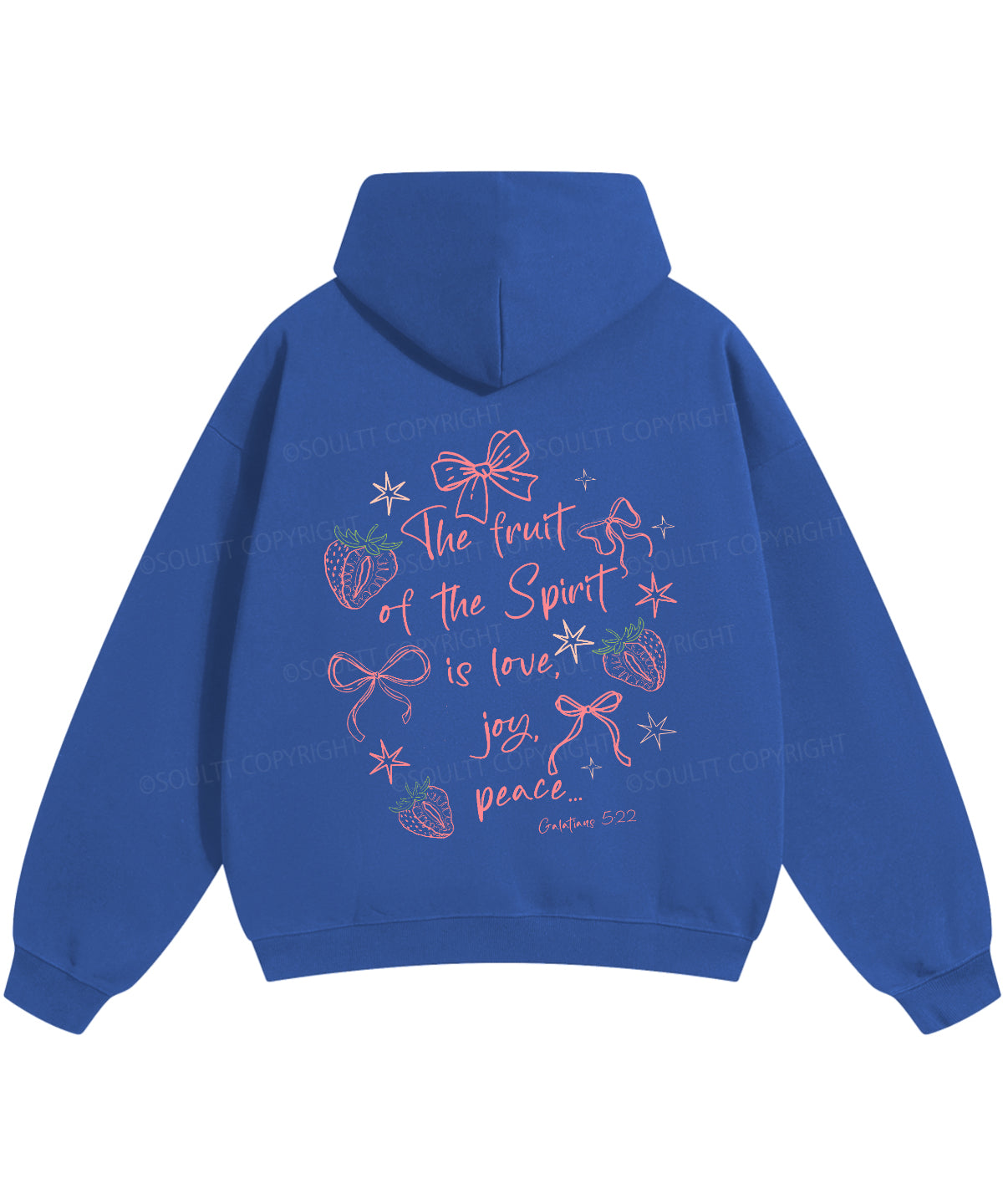 Fruit Of The Spirit Double Sided Christian Hoodie