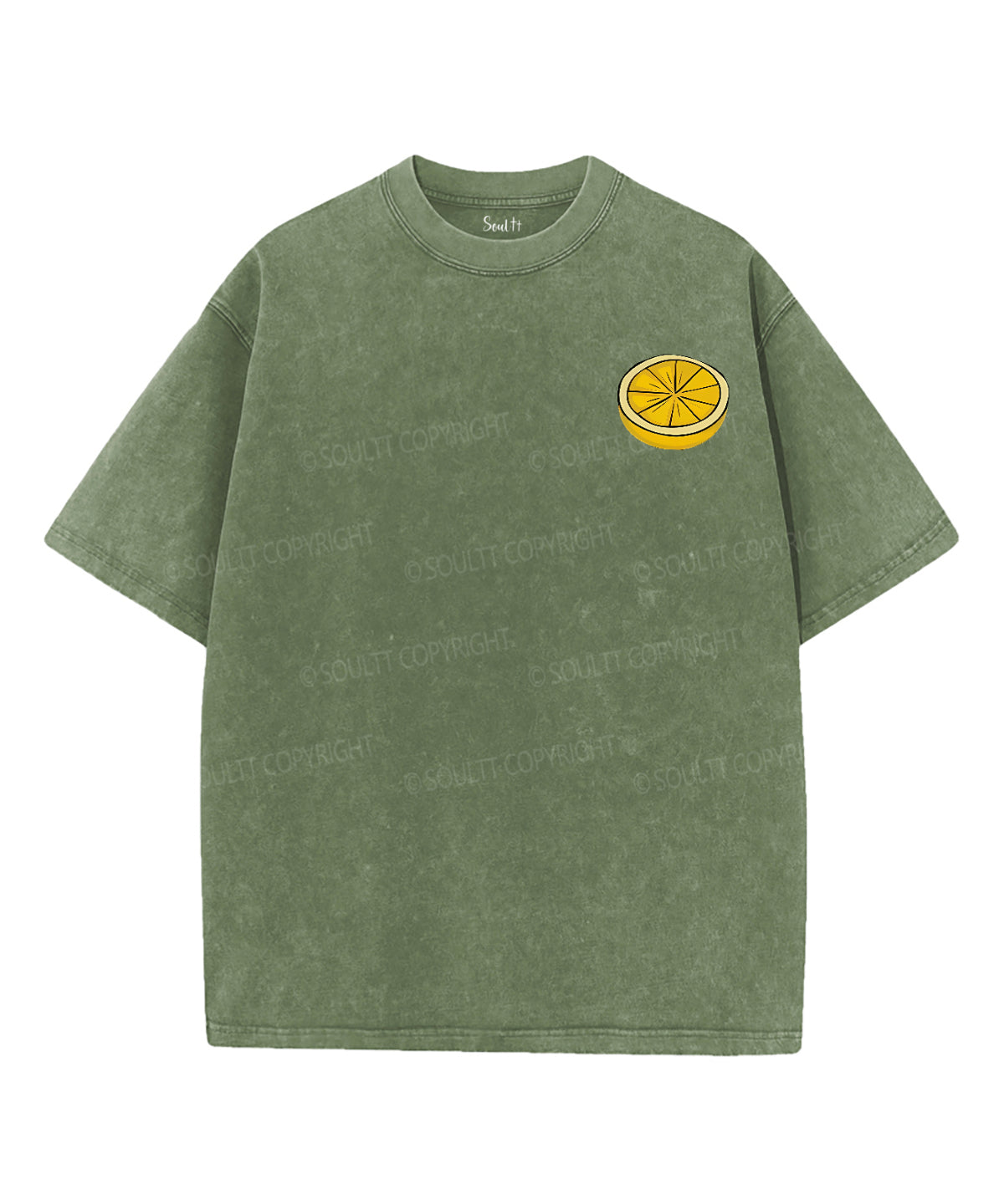 Life Gave Me Some Lemons Double Sided Unisex Washed Christian T-shirt