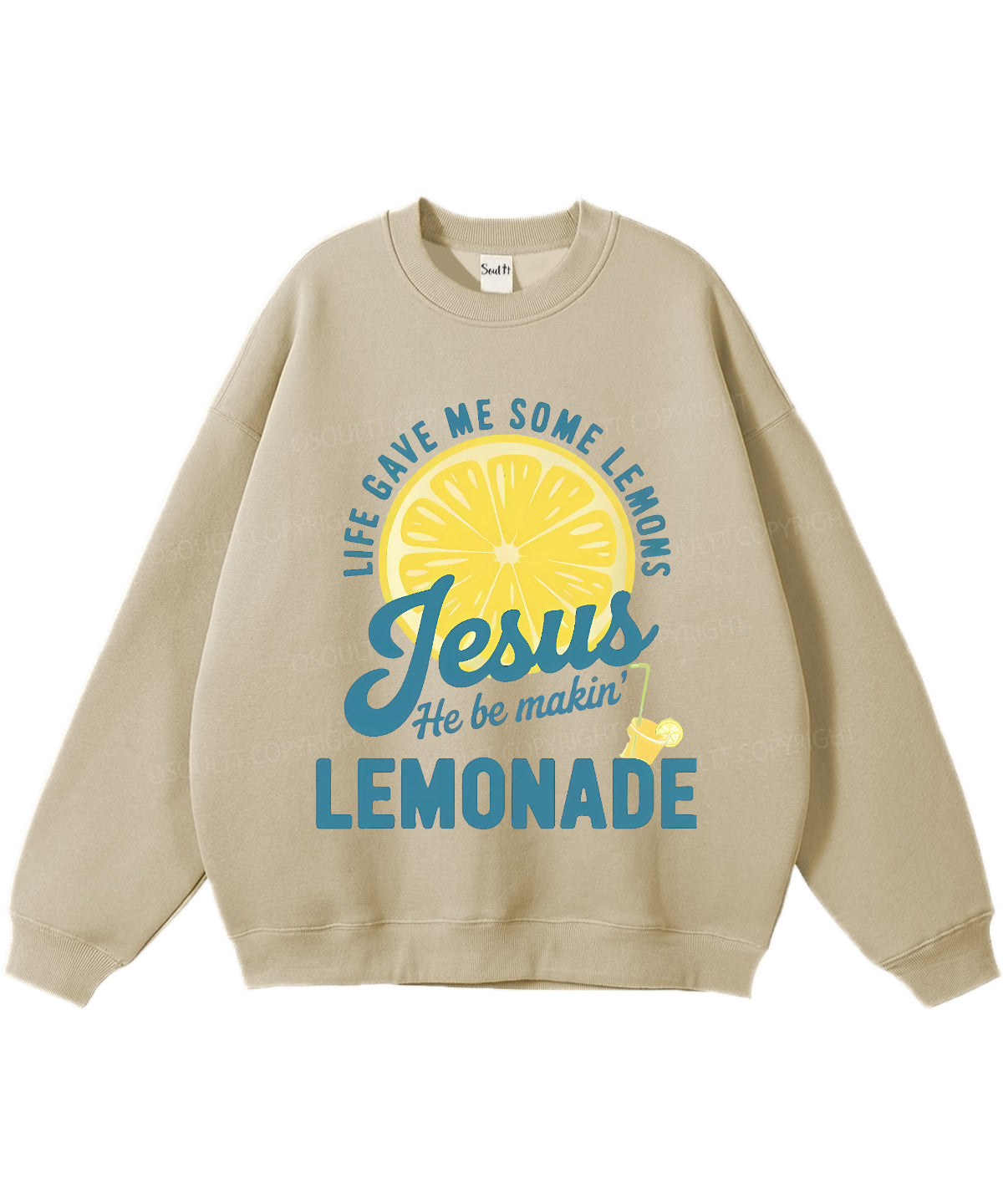 Life Gave Me Some Lemons Christian Sweatshirt