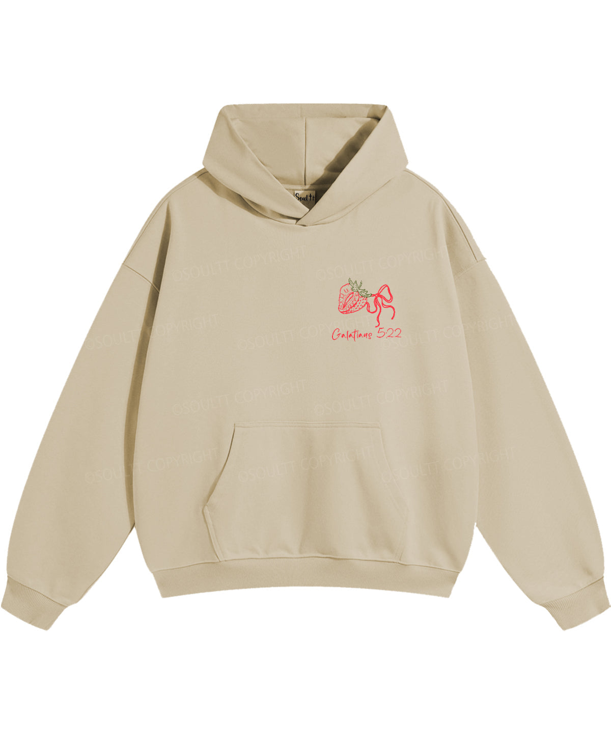 Fruit Of The Spirit Double Sided Christian Hoodie