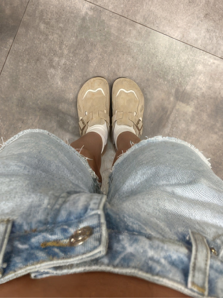 Wavey Clogs - Army Green
