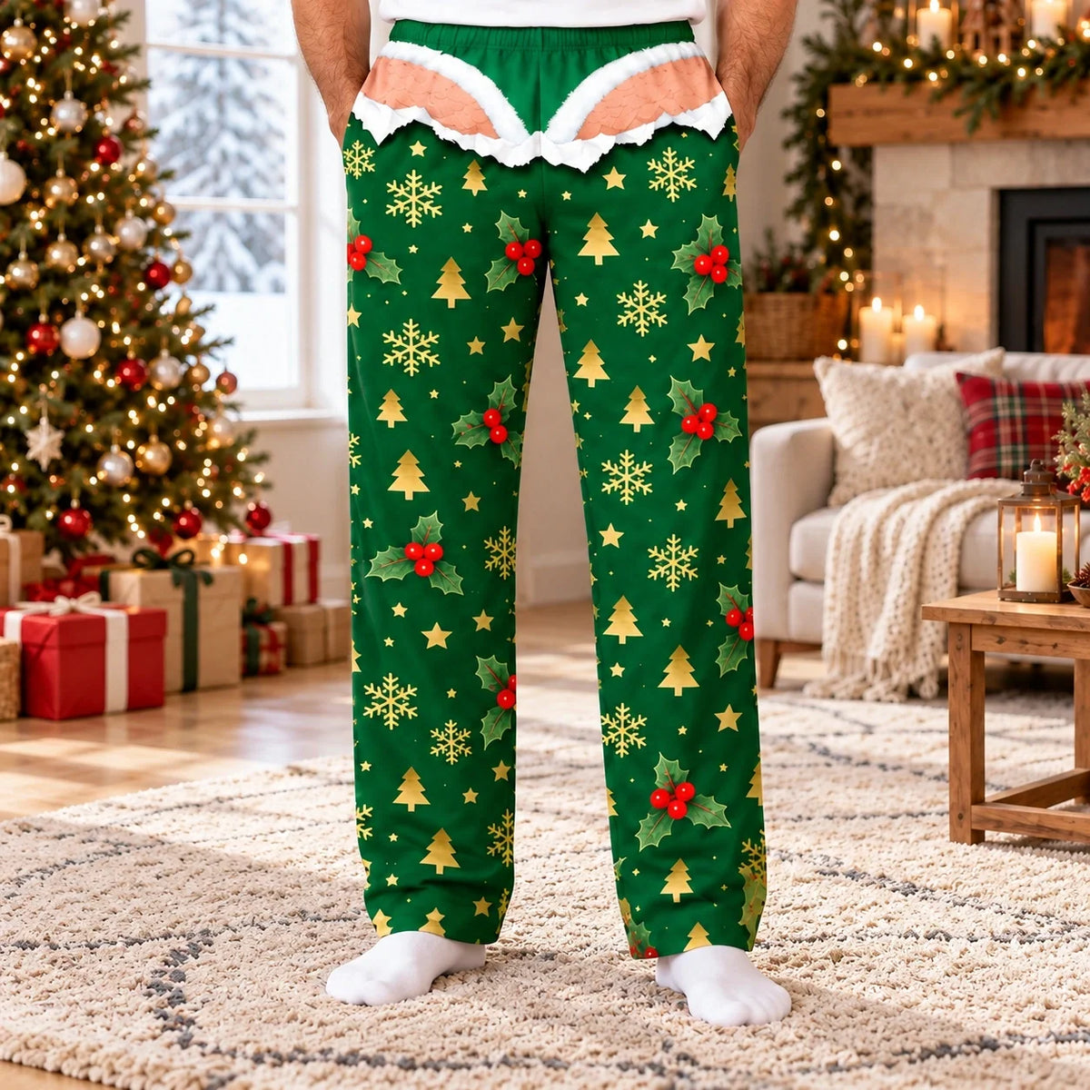 Funny Christmas Gifts for Men - Novelty Pajamas