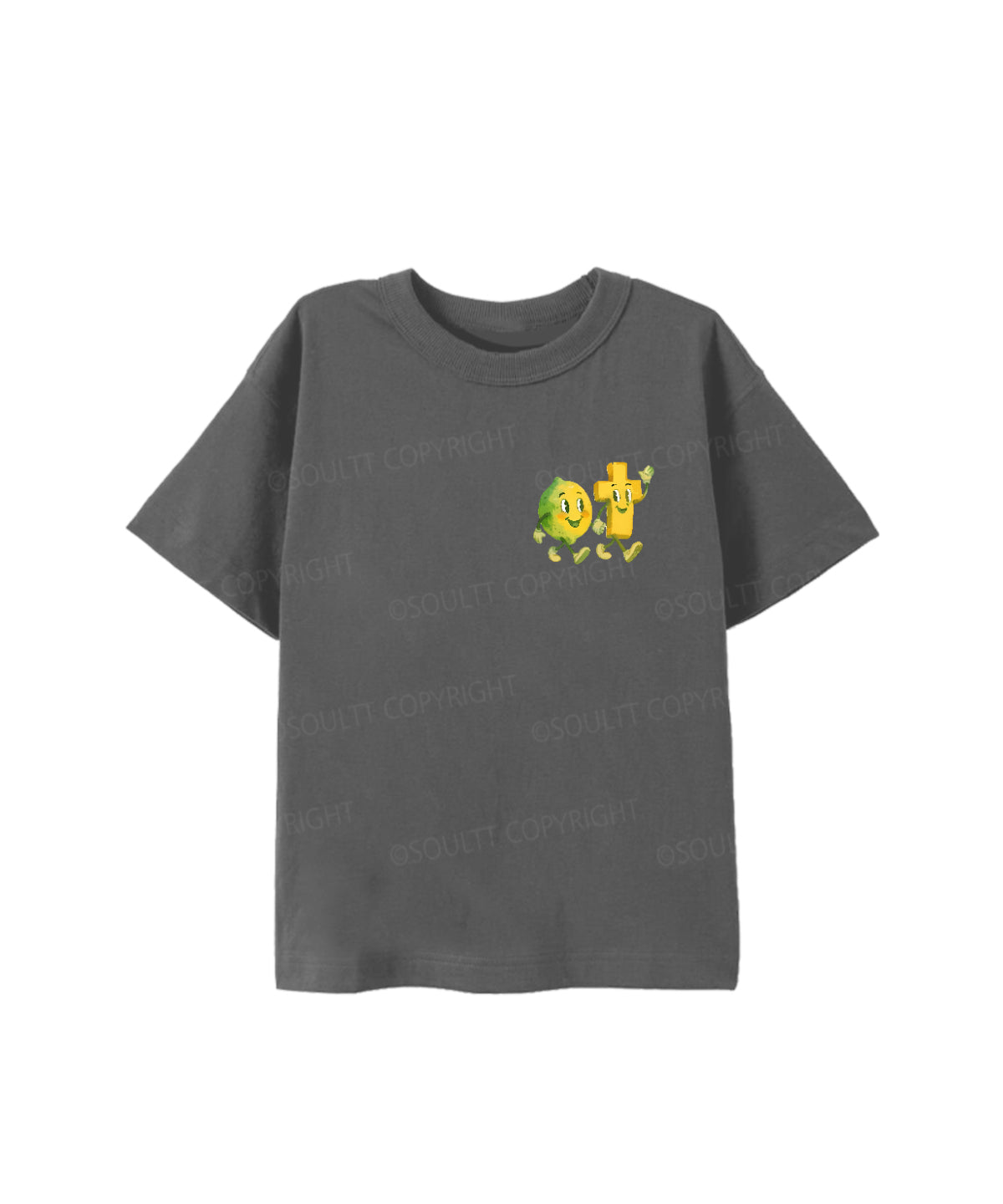 Kids Life Gave Me Some Lemons Double Sided Cotton Christian T-shirt