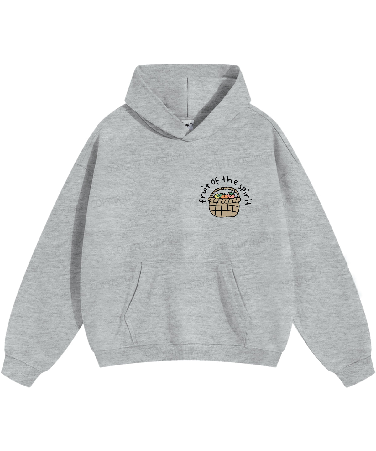 Fruit Of The Spirit Double Sided Christian Hoodie