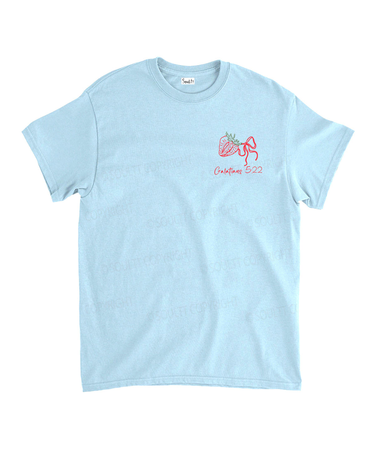 Fruit Of The Spirit Double Sided Unisex Cotton Christian T-Shirt