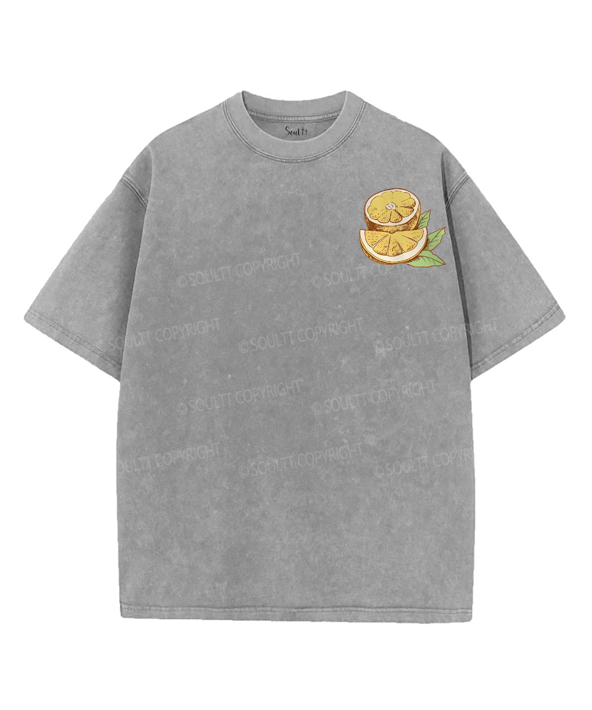 Life Gave Me Some Lemans Double Sided Unisex Washed Christian T-shirt