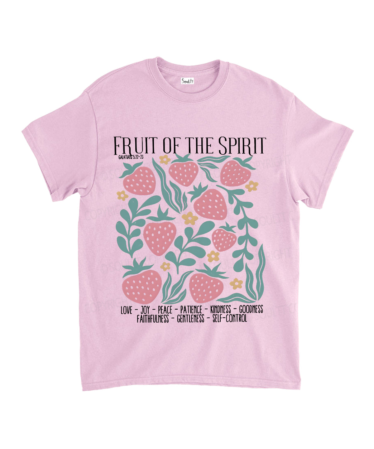 Fruit of the Spirit Unisex Cotton Christian T-Shirt