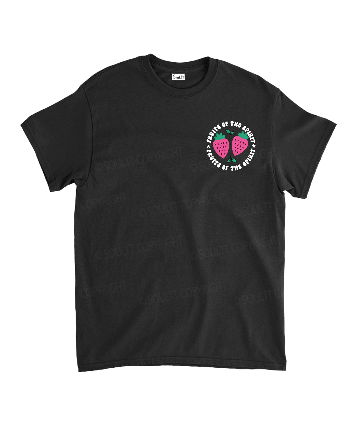 Fruits of the Spirit Double Sided Unisex Cotton Christian T-Shirt