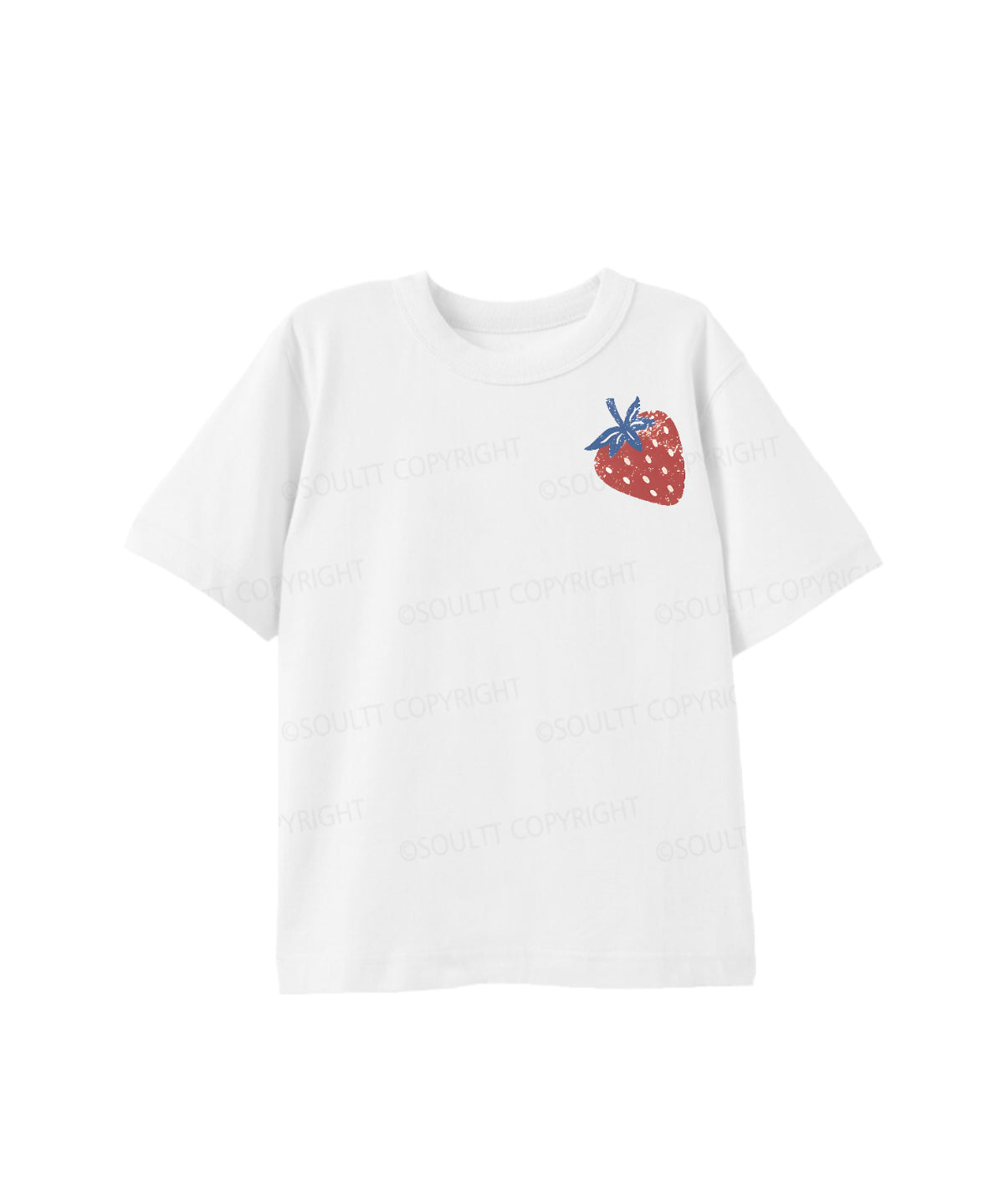Kids Fruit Of The Spirit Double Sided Cotton Christian T-shirt