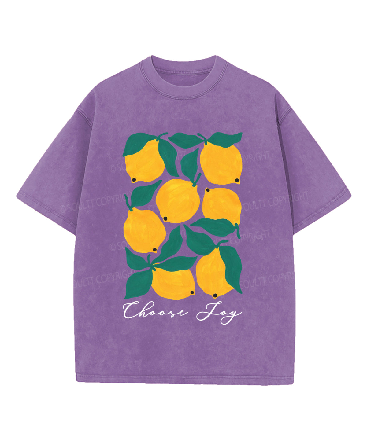 Choose Joy Washed Christian T-shirt