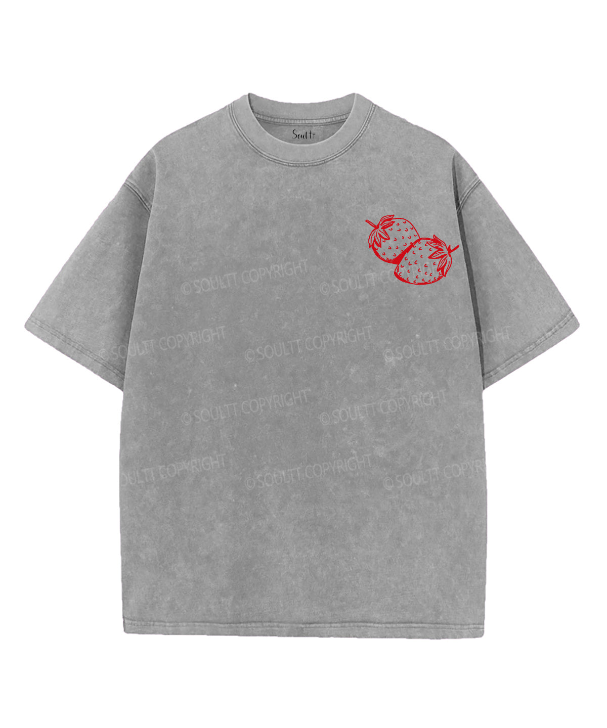 Fruit Of The Spirit Double Sided Unisex Washed Christian T-shirt