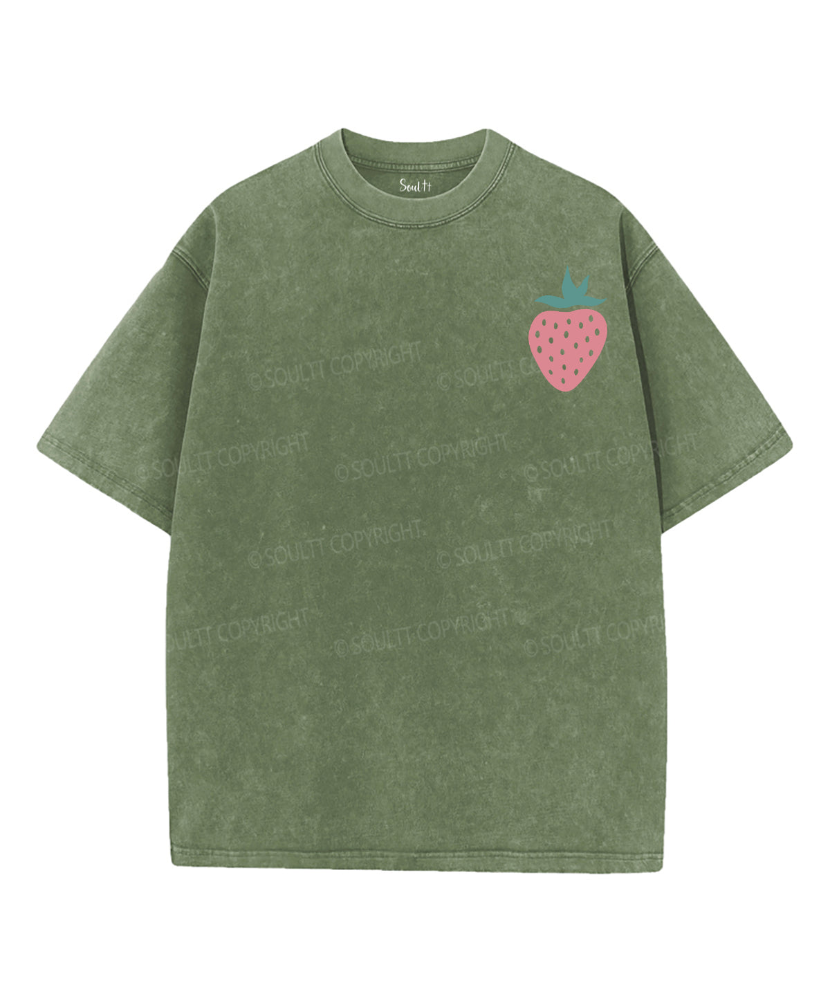 Fruit Of The Spirit Double Sided Unisex Washed Christian T-shirt