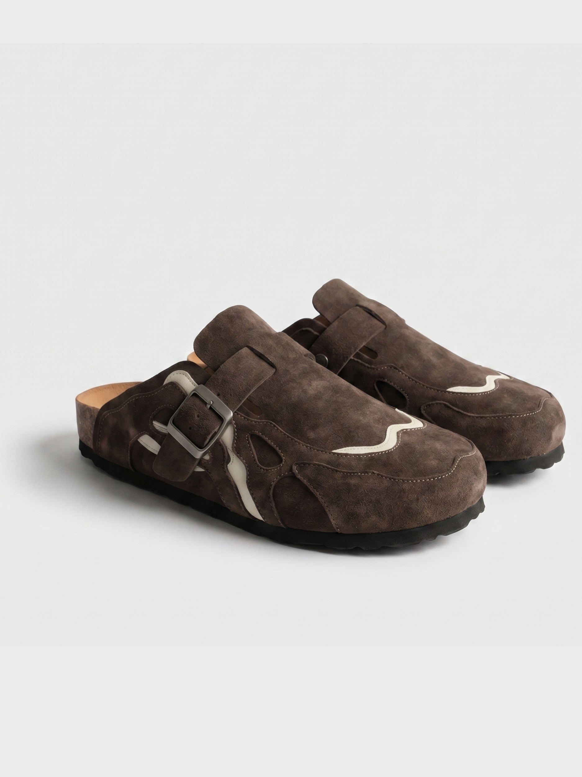 Wavey Clogs - Mocha