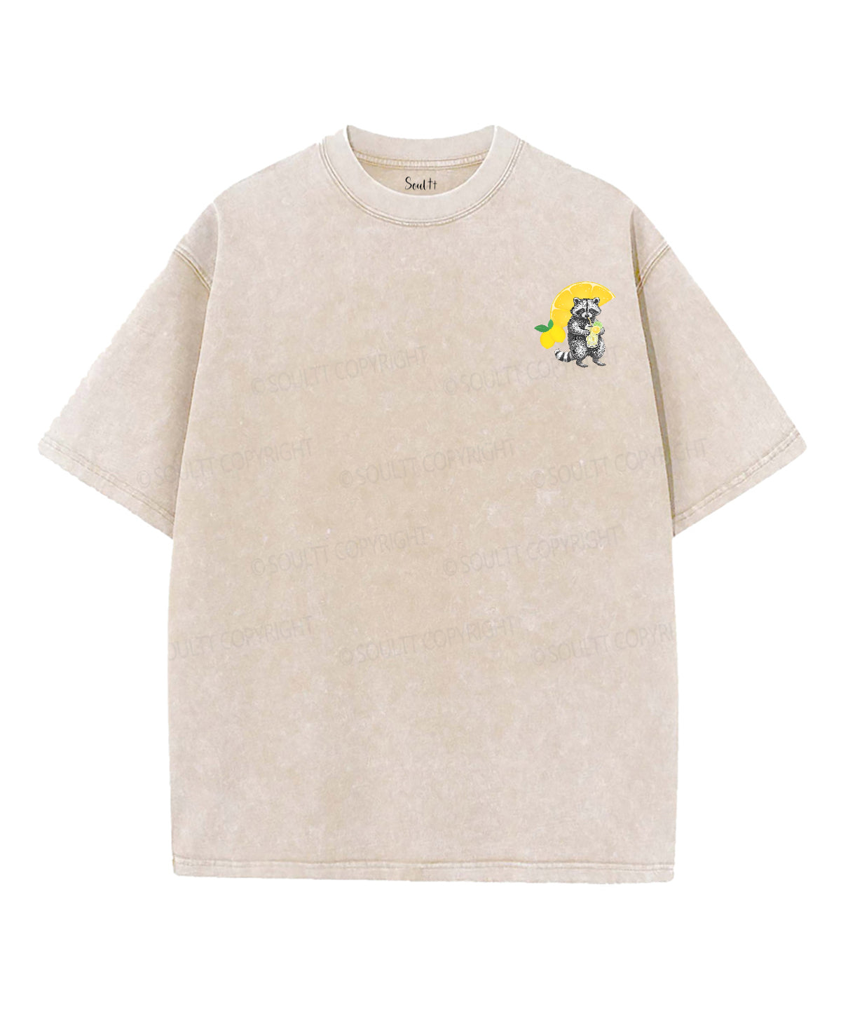 Life Gave Me Some Lemons Double Sided Unisex Washed Christian T-shirt