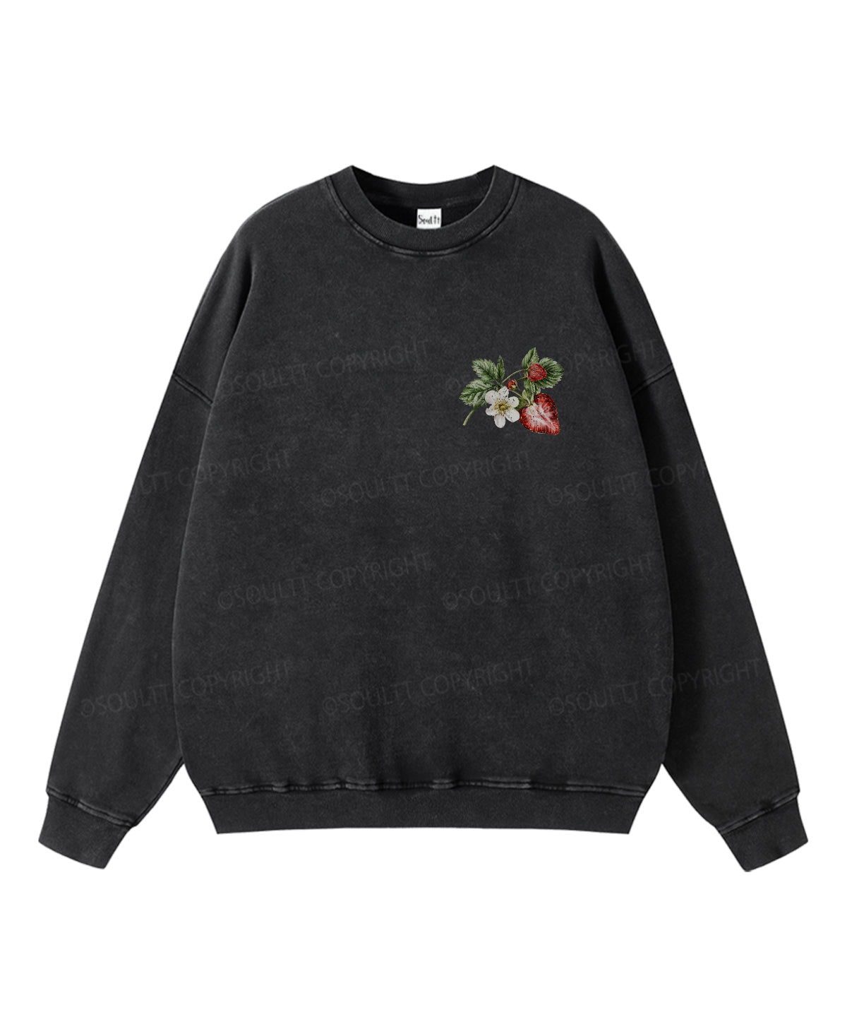 Daughter Of God Double Sided Washed Christian Sweatshirt