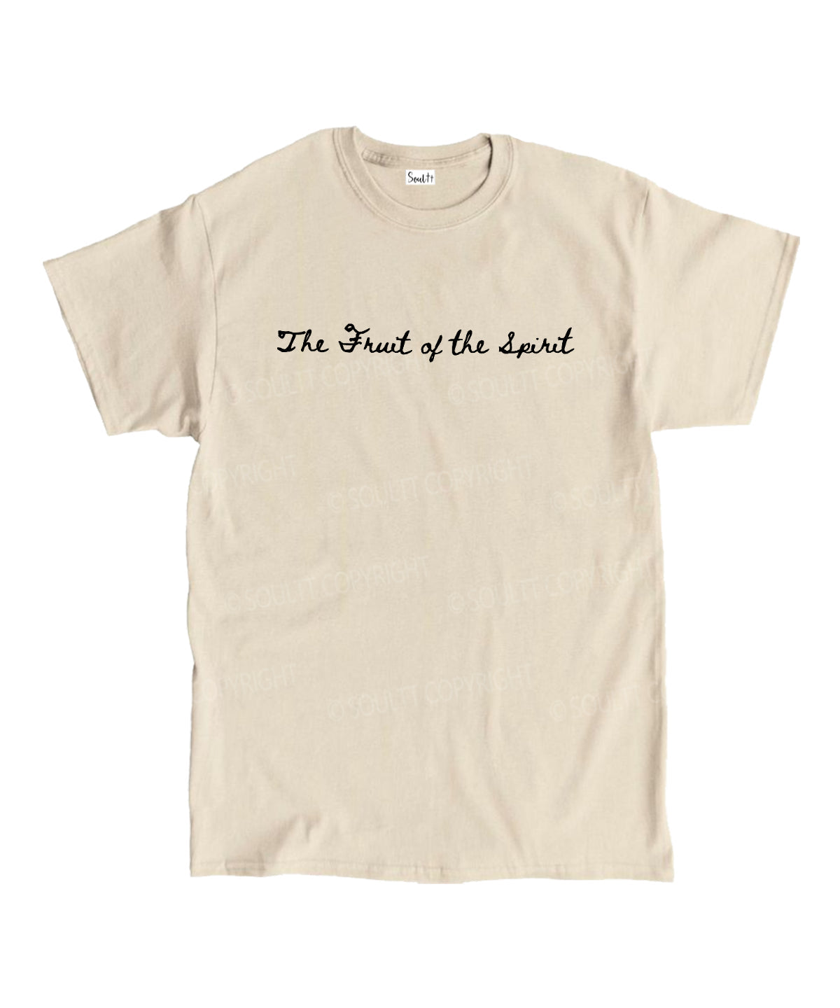 Fruit Of The Spirit Double Sided Unisex Cotton Christian T-Shirt