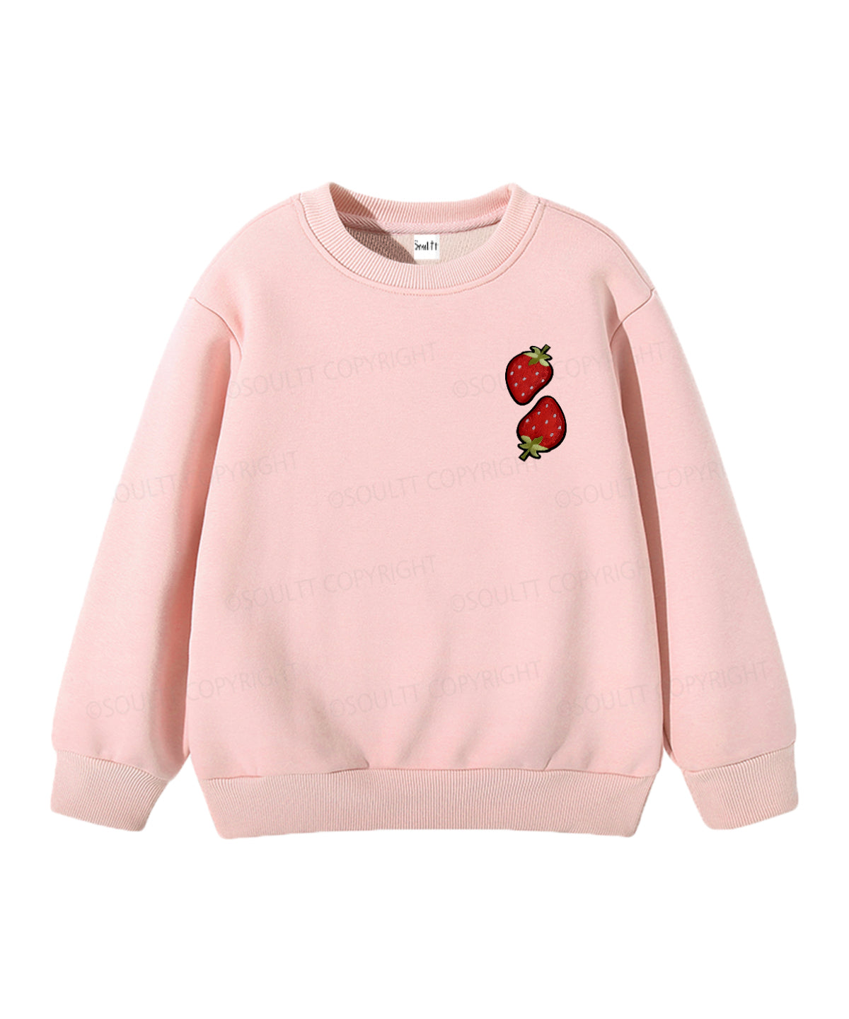 Kids Fruit Of The Spirit Double Sided Christian Sweatshirt