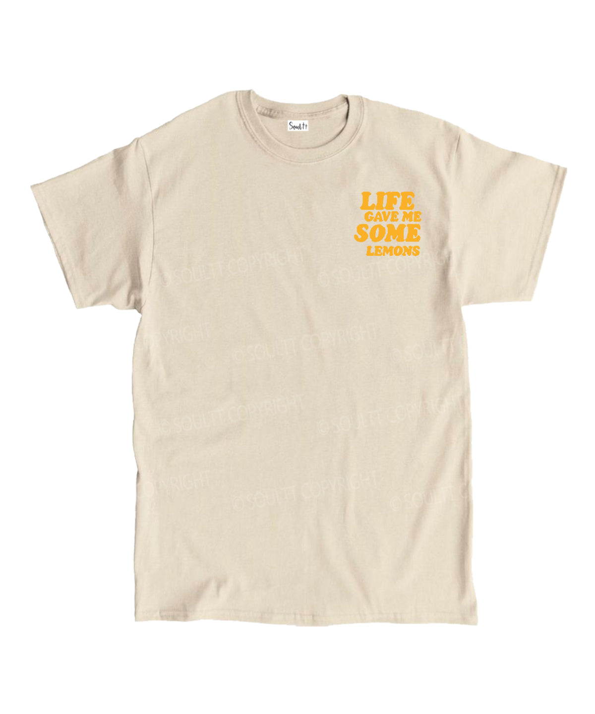 Life Gave Me Some Lemons Double Sided Unisex Cotton Christian T-Shirt