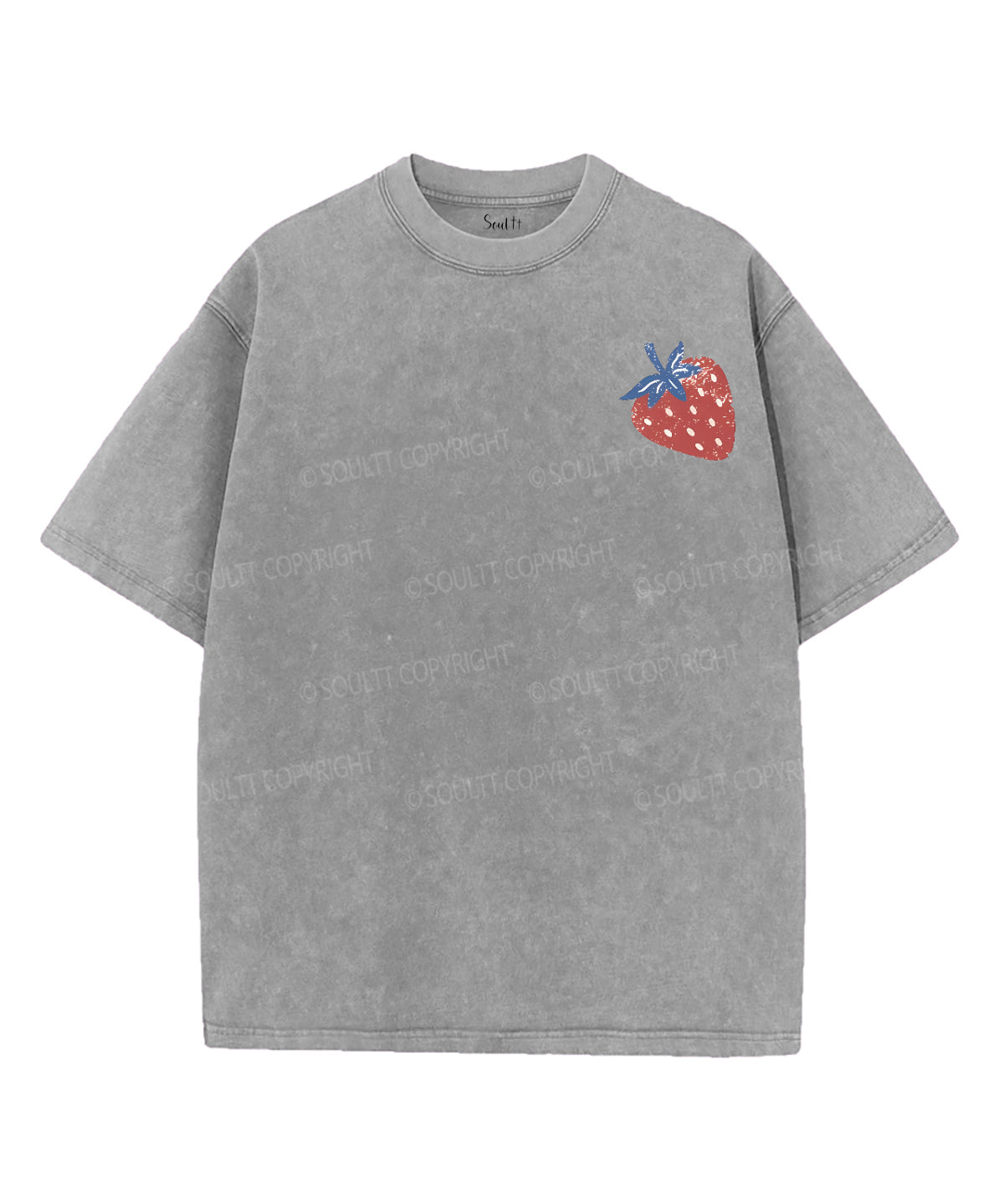 Fruit Of The Spirit Double Sided Unisex Washed Christian T-shirt