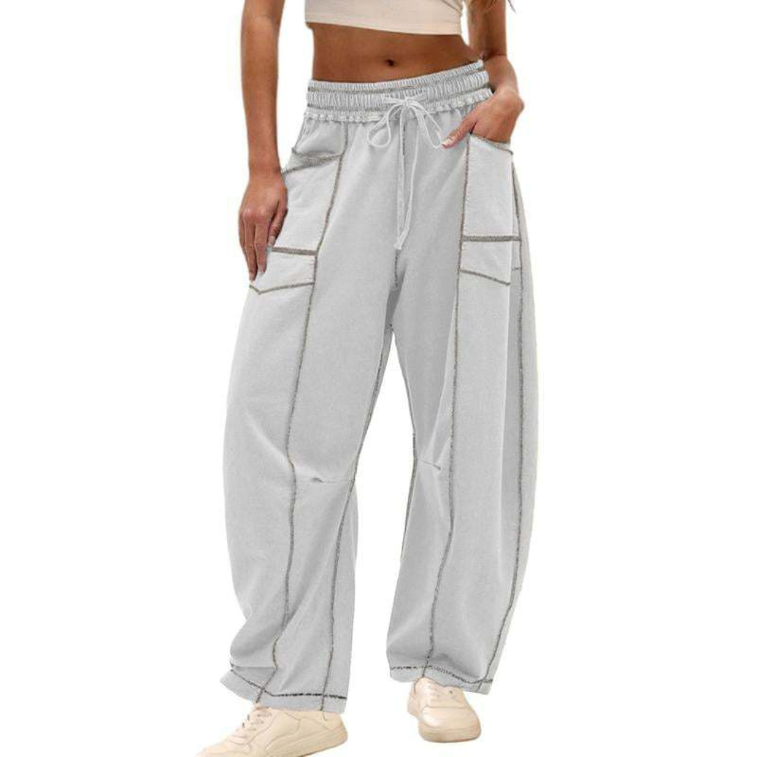 Comfy Baggy Leg Lounge Trousers