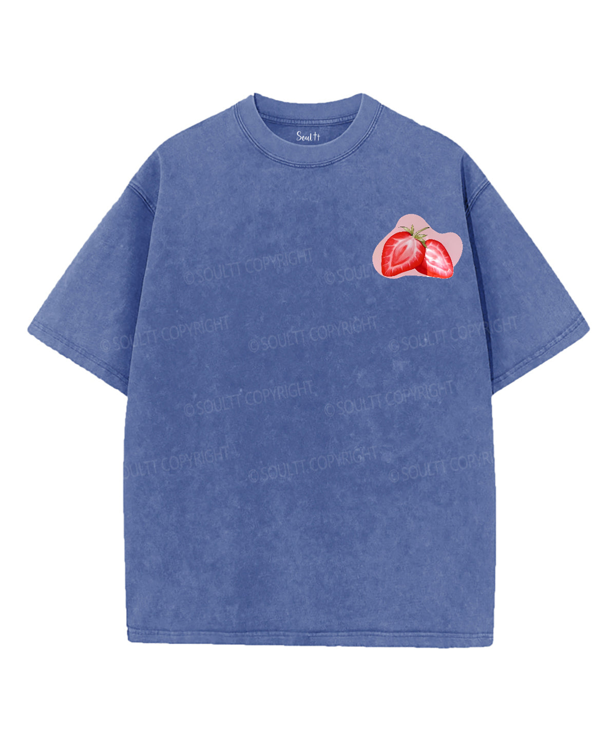 Fruit Of The Spirit Double Sided Unisex Washed Christian T-shirt