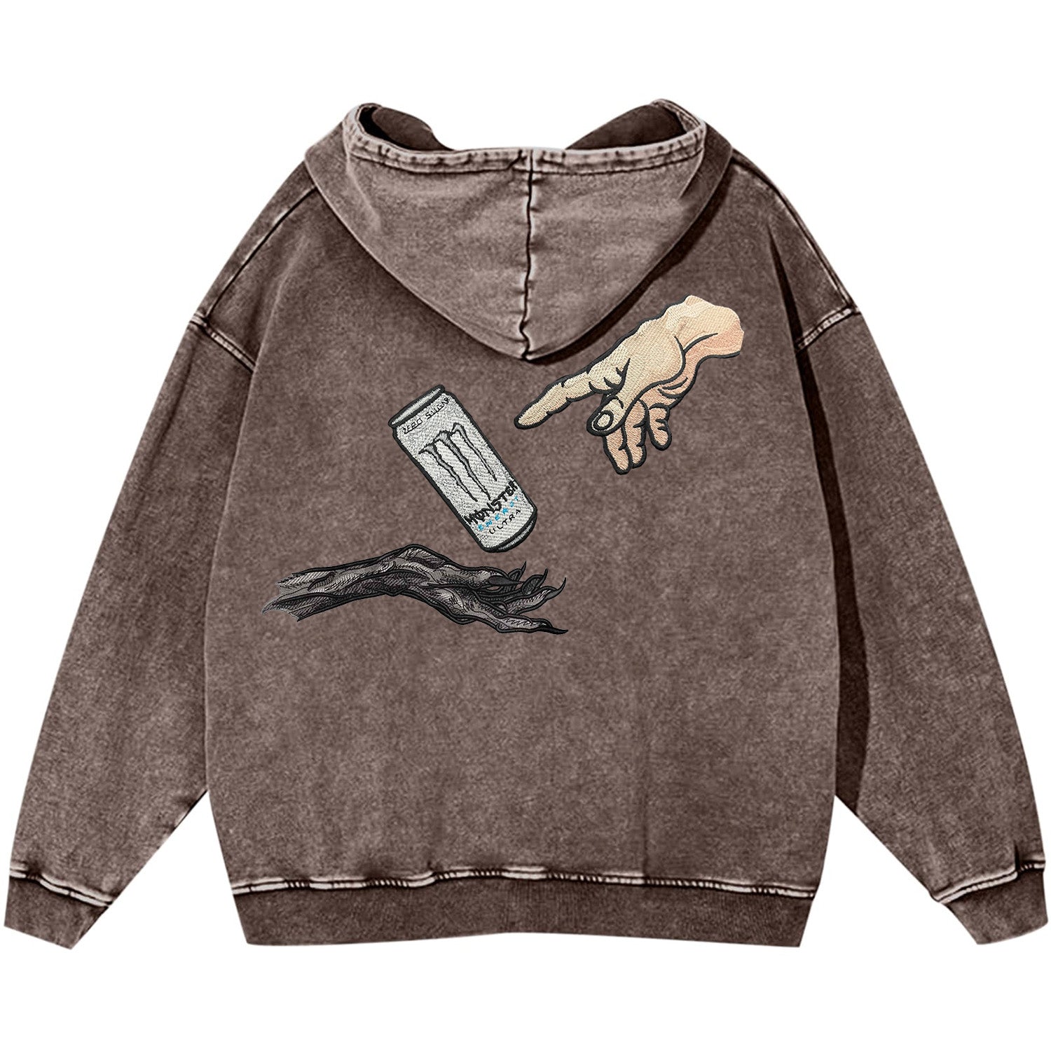 Holy Pump  Washed Hoodie
