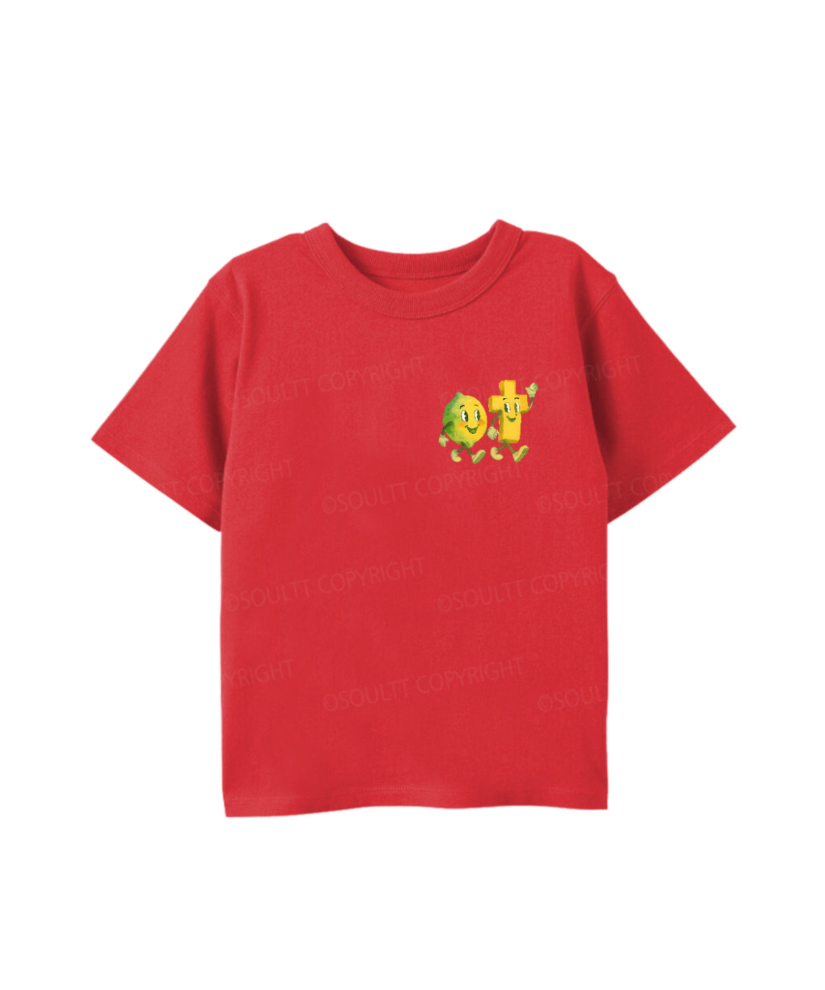 Kids Life Gave Me Some Lemons Double Sided Cotton Christian T-shirt