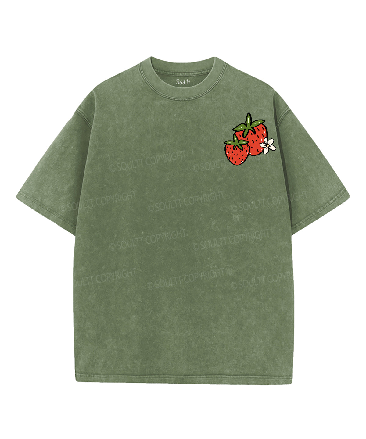 By Their Fruit Double Sided Unisex Washed Christian T-shirt
