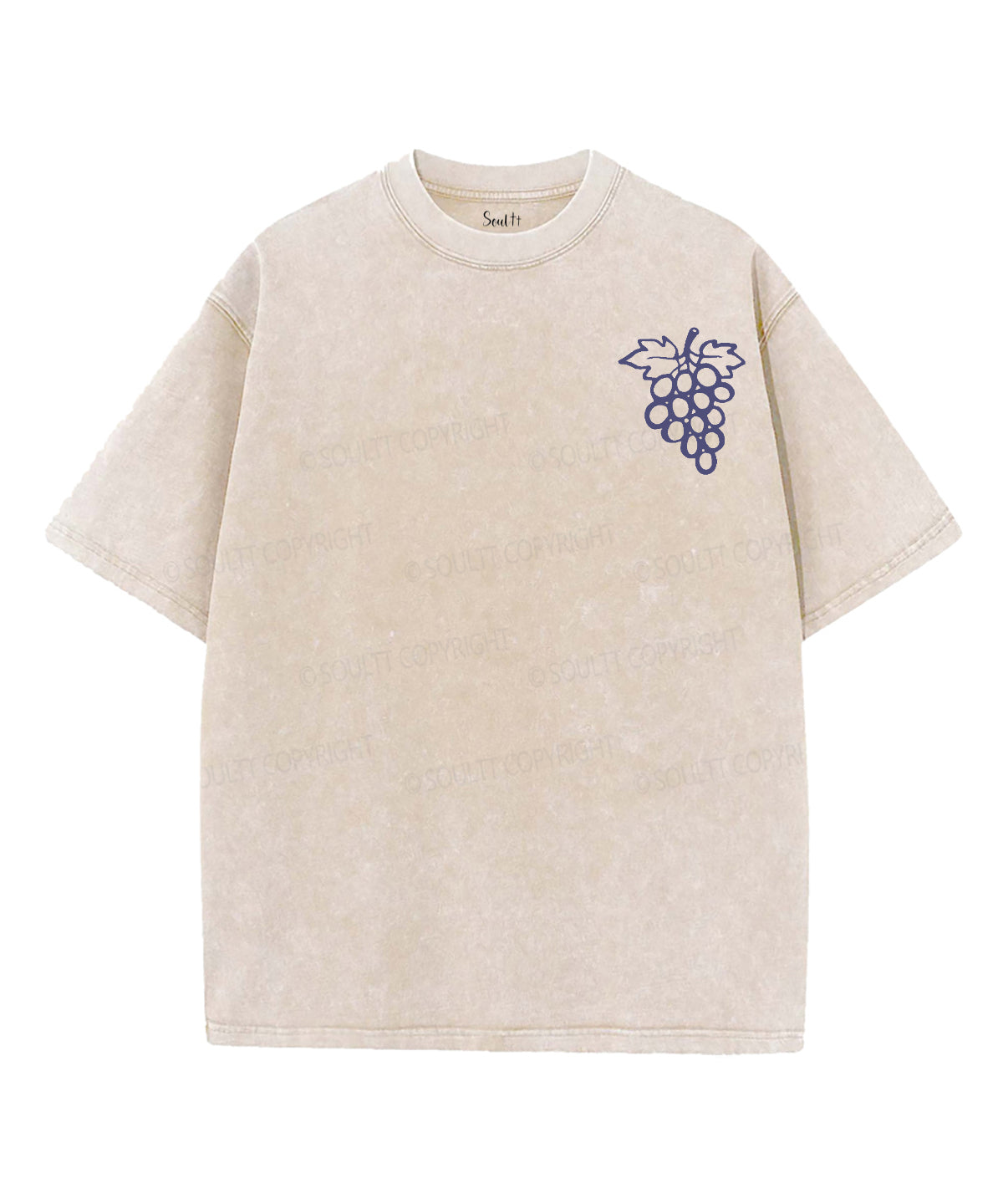 Bread Of Life Double Sided Unisex Washed Christian T-shirt